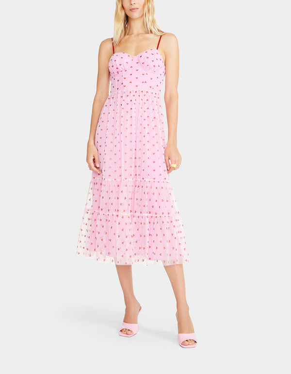 CLASSICALLY BETSEY DRESS PINK – Betsey ...